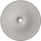 Ekena Millwork Galveston Ceiling Medallion (Canopies up to 5 7/8"), 51"OD x 3 5/8"ID x 3 3/8"P, Ultra Pure White CM51GLUWF - alternate 1